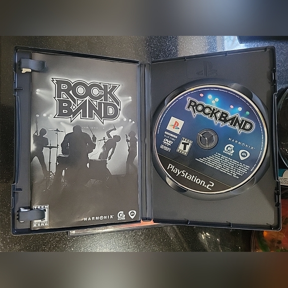 Lot Of 3 PS2 Rock Band And Track Pack V1 Guitar Hero III Ledgends Of Rock - Picture 3 of 9